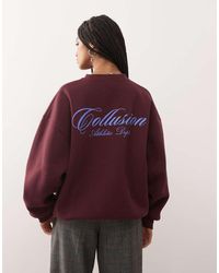 Collusion - Sweatshirt With Graphic - Lyst