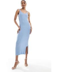 ONLY - – midaxi-strickkleid - Lyst