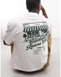 Prohibited - Coffee And Bagels Graphic T-shirt - Lyst