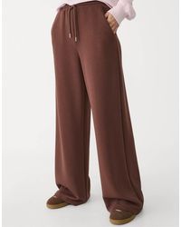 Stradivarius - Soft-Touch Palazzo Trousers - Lyst