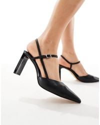 ALDO - – darabriver – pumps aus em leder mit fersenriemchen - Lyst