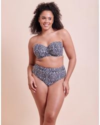 Curvy Kate - Wild Horizon Bandeau Strapless Multiway Bikini Top - Lyst