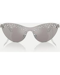 Swarovski - – sk7023 – unregelmäßig geformte sonnenbrille - Lyst
