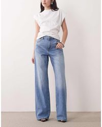 Mango - Danila Straight Leg Jean - Lyst