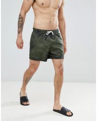 abercrombie and fitch mens swim trunks