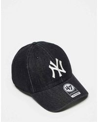 '47 - Ny Yankees Clean Up Denim Baseball Cap - Lyst