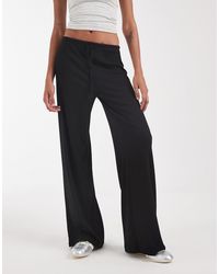 ONLY - Nur tall hose mit weitem bein - Lyst