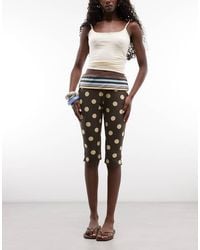 Reclaimed Vintage - Capri Pants - Lyst