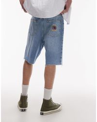 Tommy Hilfiger - – isaac – relaxed-fit-jeans-jorts - Lyst