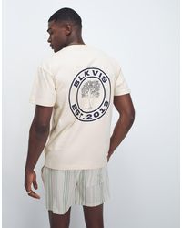 BLKVIS - Source T-shirt With Back Graphic - Lyst
