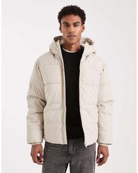 Only & Sons - Water Resistant Puffer Coat - Lyst