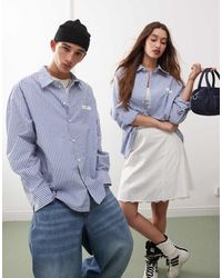 Reclaimed (vintage) - Uniseks Oversized Overhemd - Lyst
