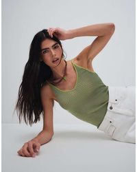 & Other Stories - Ribbed Deep V-neck Vest - Lyst