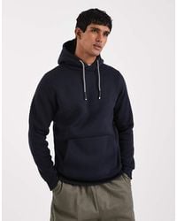 Brave Soul - Hoodie With Contrast Drawcords - Lyst