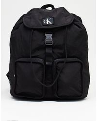 Calvin Klein Backpack in Black | Lyst Australia