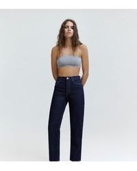 Pull&Bear - High-waist Mom Fit Jeans - Lyst