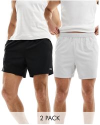 ASOS 4505 - Icon 5 Inch Training Shorts With Quick Dry 2 Pack - Lyst