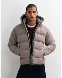 Threadbare - Showerproof Hooded Puffer Coat - Lyst