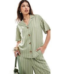 Wednesday's Girl - – bluse aus leinen - Lyst