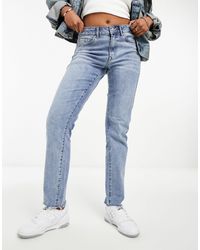 Vila - – jeans mit geradem schnitt - Lyst