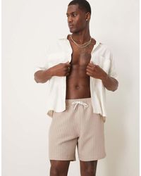 Abercrombie & Fitch - 7 Inch Drawstring Swimming Trunks - Lyst