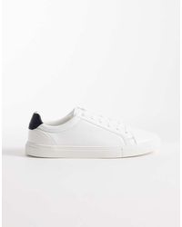 ASOS - Lace Up Trainers With Heel Notch Detail - Lyst