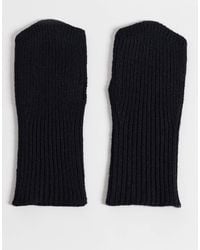 ASOS - Palm Warmer Fingerless Gloves - Lyst