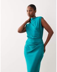 sachin and babi light blue dress MyRunway main image 0