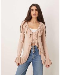 Glamorous - Waterfall Cardigan - Lyst