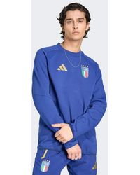 adidas Originals - Italy Tiro Travel Crew Sweatshirt - Lyst