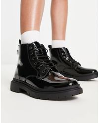 Levi's - – schnürstiefel aus leder - Lyst