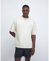 ASOS - Heavyweight Oversized T-Shirt With Embroidered Text - Lyst