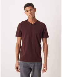 Mango - Relaxed Fit V-neck T-shirt - Lyst