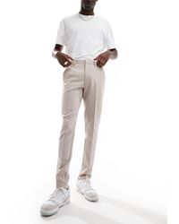 ASOS - Smart Skinny Fit Trousers - Lyst