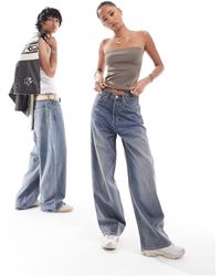 Weekday - Astro - jeans ampi unisex a fondo ampio trove - Lyst