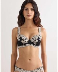 Intimissimi - Pretty Flowers Sofia Balconette Bra - Lyst