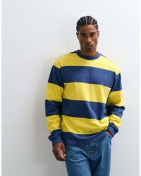 Vans - Rugby Stripe Long Sleeve Knit Shirt - Lyst