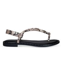 SEQWL - Flat Toe Post Sandals Summer Slingback Open Toe Beach Shoes - Lyst