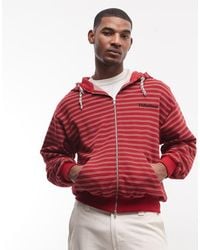 No Problemo - 100% Cotton Mini Logo Hoodie With Double Zip Through - Lyst