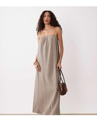 JDY Tall - Cheesecloth Sleeveless Maxi Dress - Lyst