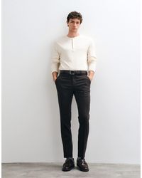 SELECTED - Set Slim Fit Wool Blend Pants - Lyst