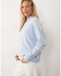 Brave Soul - High Neck Sweater With Exposed Seams - Lyst
