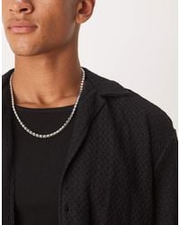 ASOS - Collana Tonalità Stile Tennis Con Cristalli Ovali - Lyst