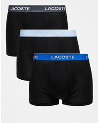 Lacoste - 3 Pack Trunks - Lyst