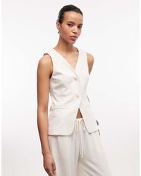 Reclaimed Vintage - Tailored Waistcoat - Lyst