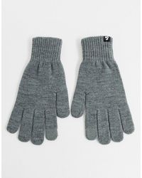 Jack & Jones – Touchscreen-Handschuhe - Grau