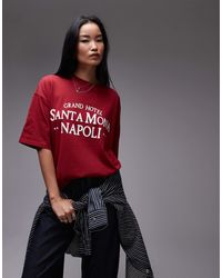 TOPSHOP - – oversize-t-shirt - Lyst