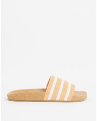 adidas cork slipper