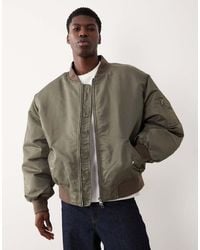 ASOS - Oversized Bomberjack - Lyst