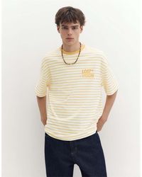 Pull&Bear - Stwd Boxy Striped T-Shirt - Lyst